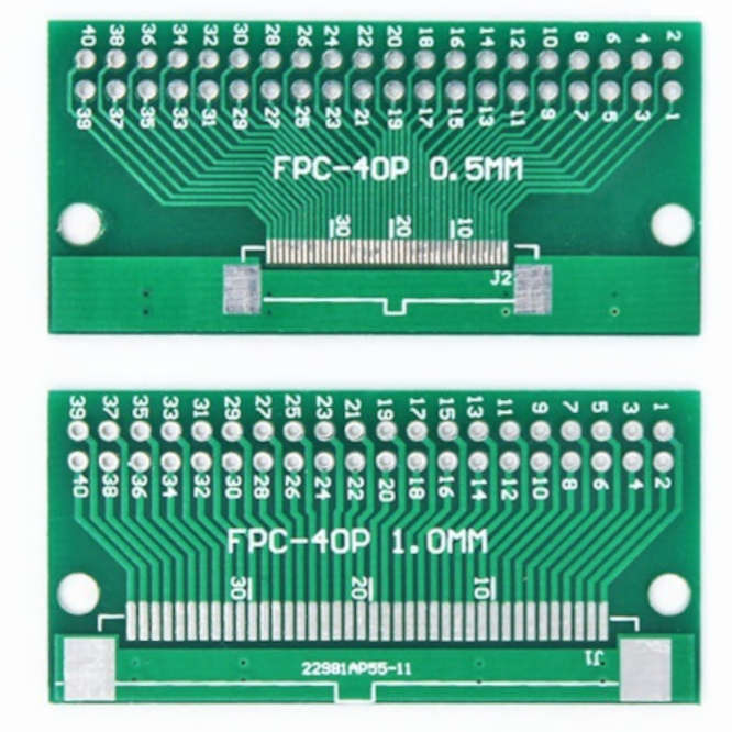 CONVERTOR BOARD FPC-40P FFC to 2.54 DIP - PER BOARD 180461