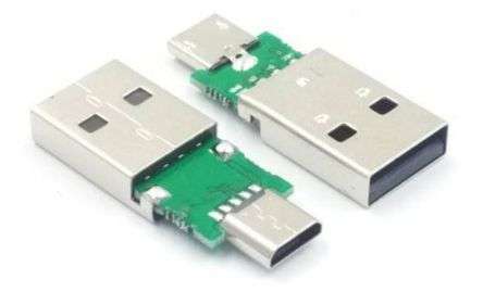USB-A TO USB-MICRO ADAPTER / CONVERTER O/F  180638