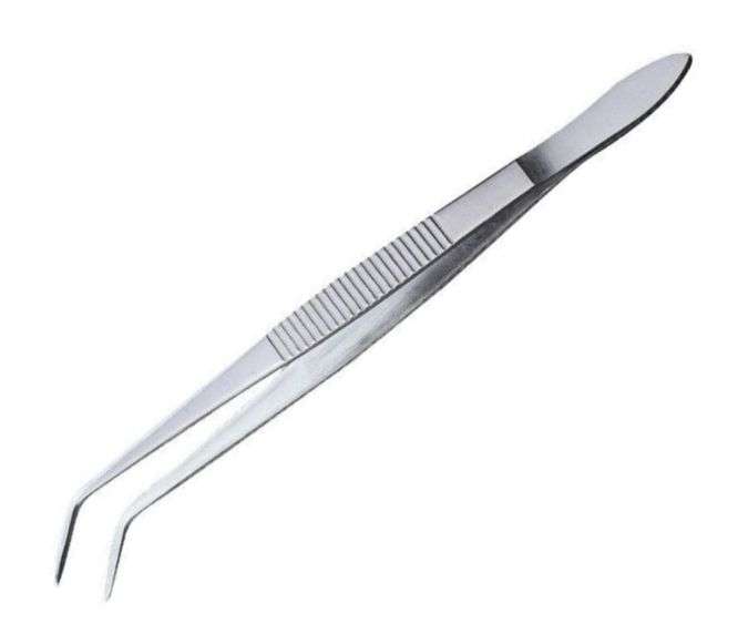UNIVERSAL BENT TWEEZER 160mm  180918