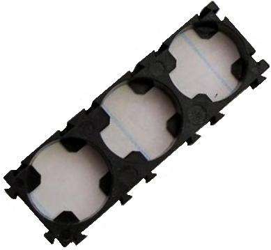 TRIPLE BATTERY HOLDER / CLIP FOR 3x18650  180858