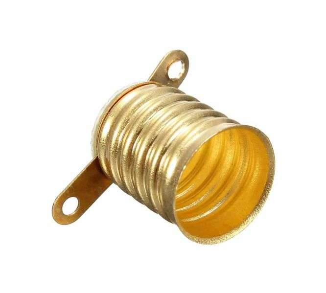 E10 LAMP HOLDER SCREW-IN SOLDER TYPE - DEBULK 190307