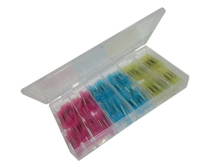 HEAT SHRINK BUTT SPLICING CONNECTORS 50PCS/SET   190488
