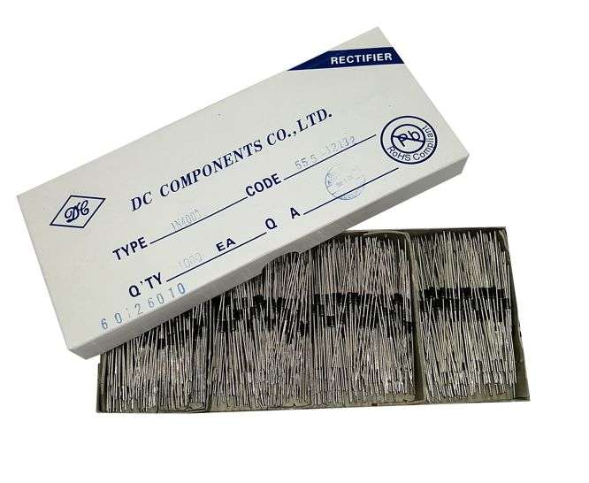 DIODE RECTIFIER AXL 600V 6A - 100/BOX  P600J-TB