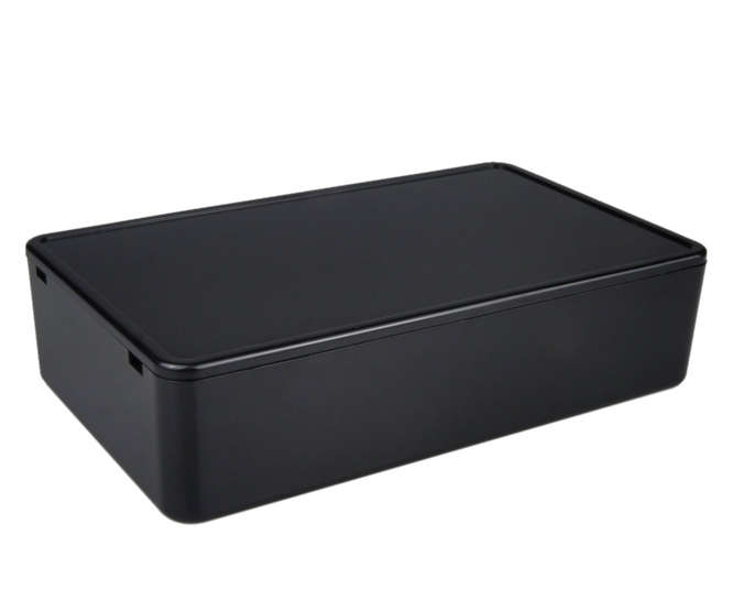 PLASTIC ENCLOSURE BLACK 85x50x22mm 20-12-2-BLACK