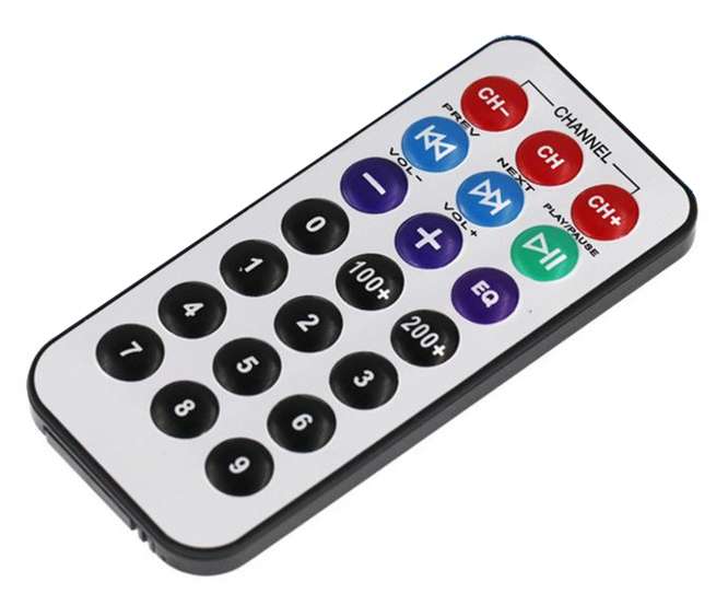 38KHZ INFRARED MINI REMOTE CONTROL 200425