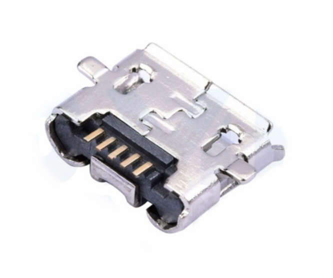 MICRO USB SOCKET R/A SMD TYPE-B BOARD MOUNTED 200618