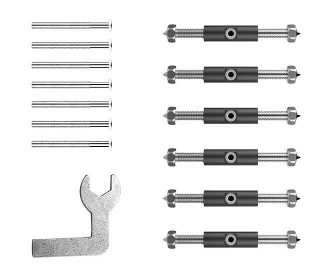 JUNCTION BOX SCREWS REPAIR KIT (SET OF6)  200809