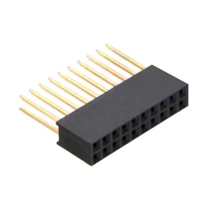 EXTEND HOUSED SOCKET SIL PCB 2.54 20W TL=23mm 20FPS1