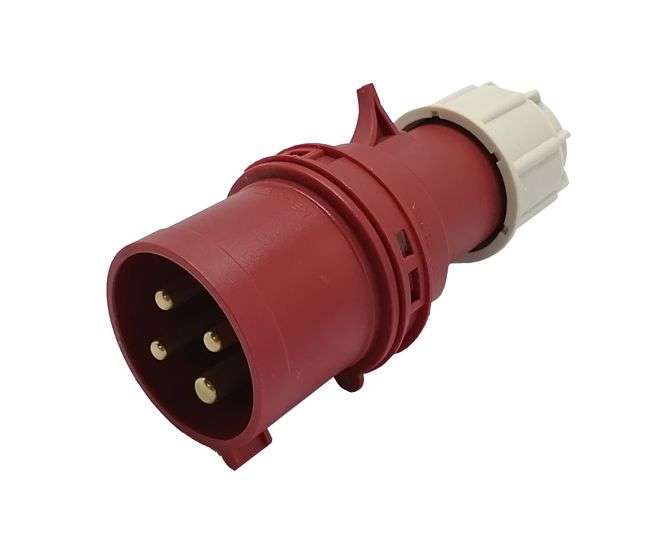 INLINE PLUG IP44 32A 3P+E 380V IPS-CE-024N *A*