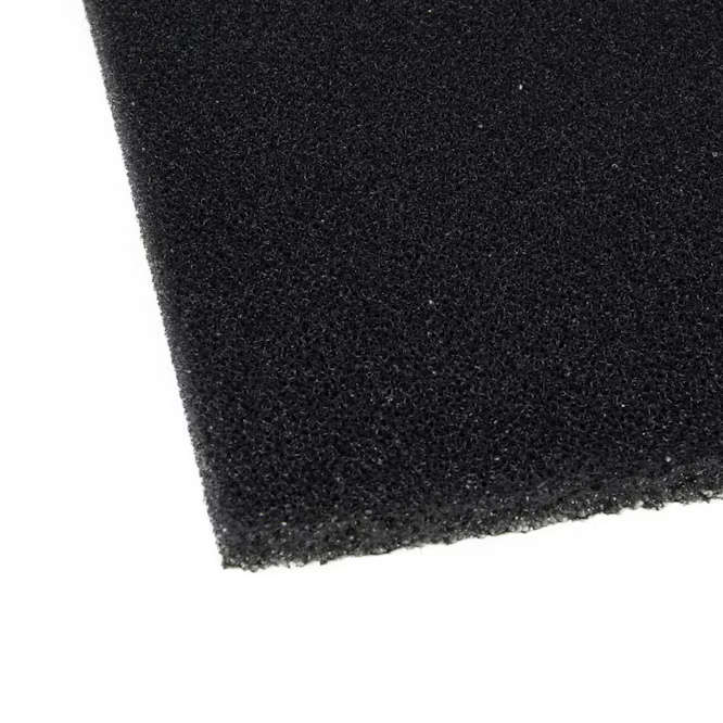 POLYURETHANE 40PPI FILTER SHEETS BLACK 250x100x3mm 220694