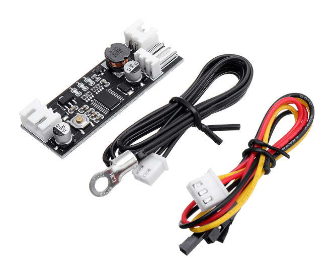 12VDC DC PWM TEMPERATURE CONTROLLER FOR 2-3 WIRE FANS 230551