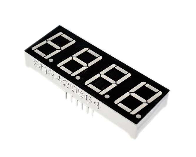 LED DISPLAY 4-DIGIT 7-SEGEMNT, CC, SMA420564L 27200003