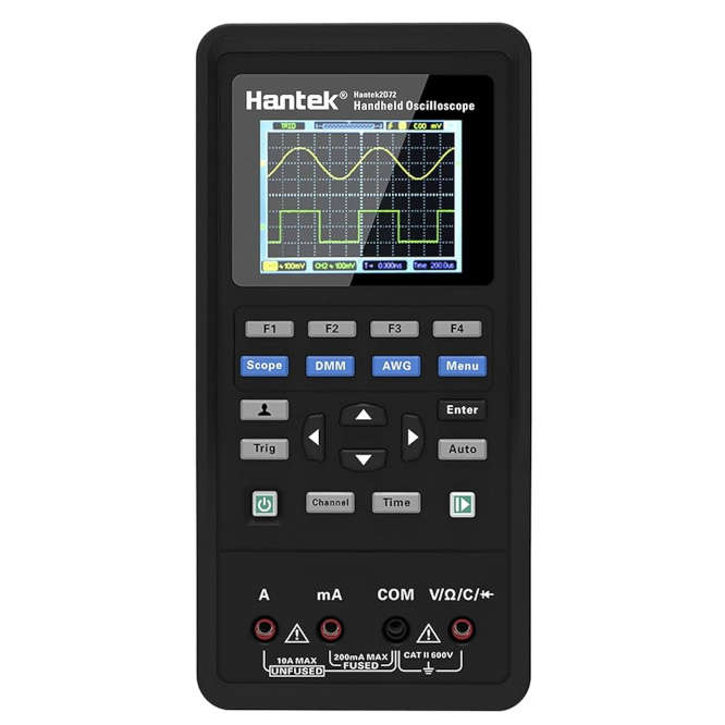 HAND HELD DMM / FG / OSCILLOSCOPE 2-CH 70MHz 2D72