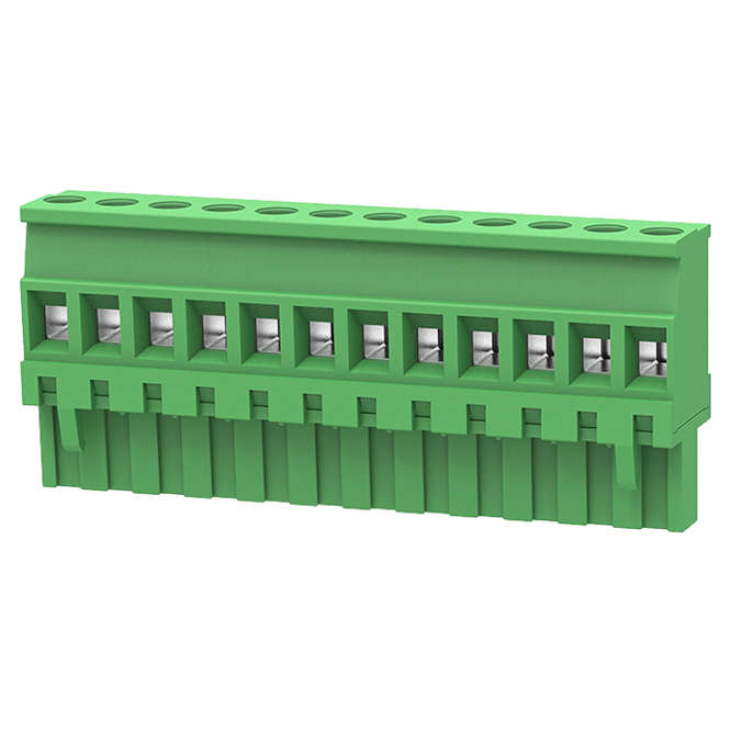 SOCKET STRAIGHT IN-LINE 12-WAY P=5.00 PLUG-IN 2EDGKA-5.0-12P-14-00A(H)