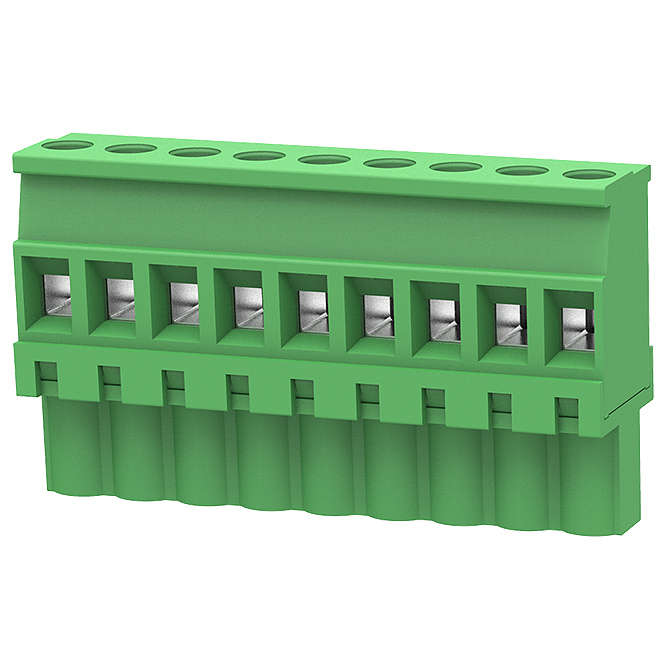 SOCKET STR IN-LINE STR 9-WAY P=5.08 PLUG-IN 2EDGKB-5.08-09P-14-1000A(H)
