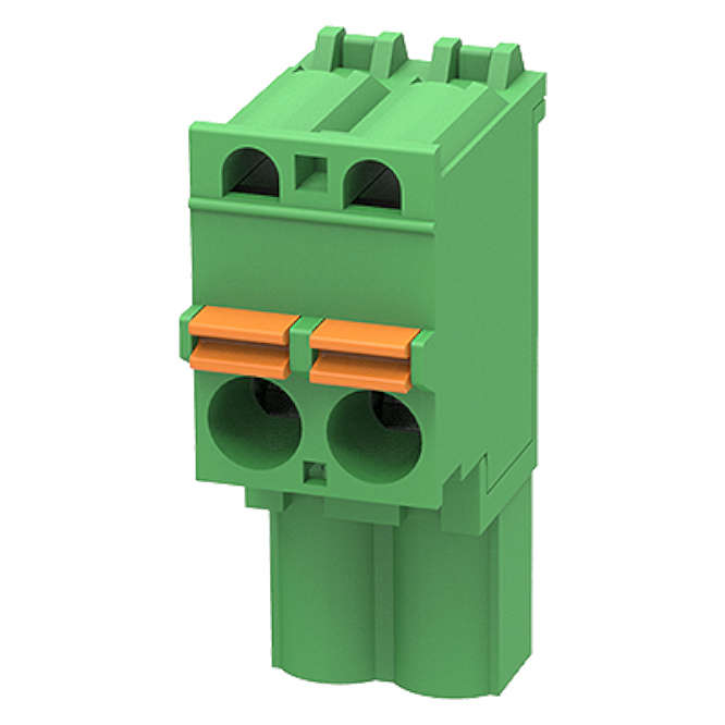 TERMINAL BLOCK 2W 5.08 R/A PLUG-IN PRESS 2EDGKDB-5.08-02P-14-00A(H)