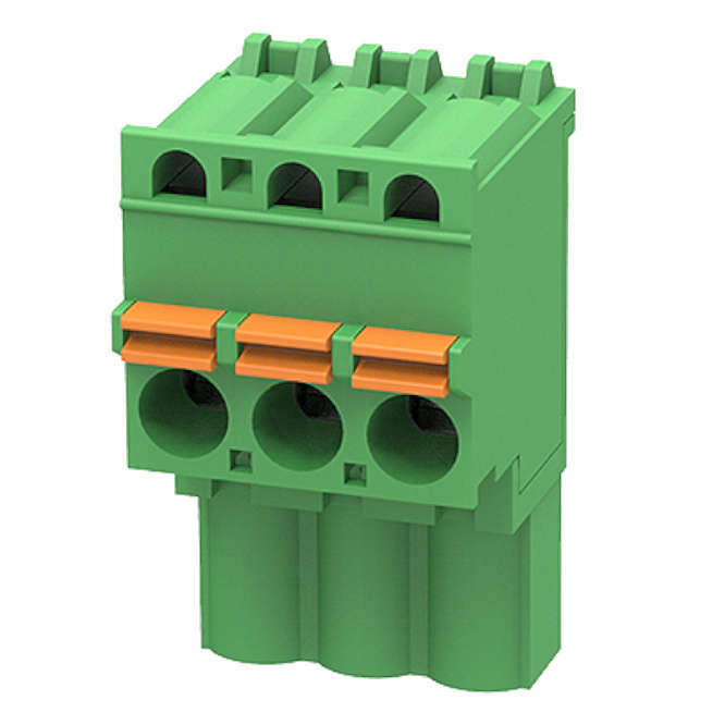 TERMINAL BLOCK 3W 5.08 R/A PLUG-IN PRESS 2EDGKDB-5.08-03P-14-00A(H)