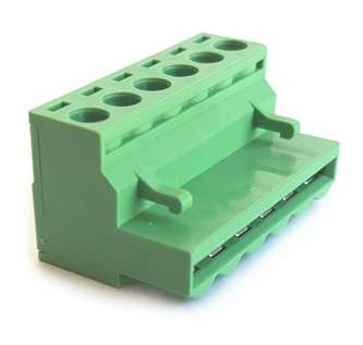 PLUGGABLE TERMINAL BLOCK 6W 5MM 2EDGP-5.0-06P-14-100AH