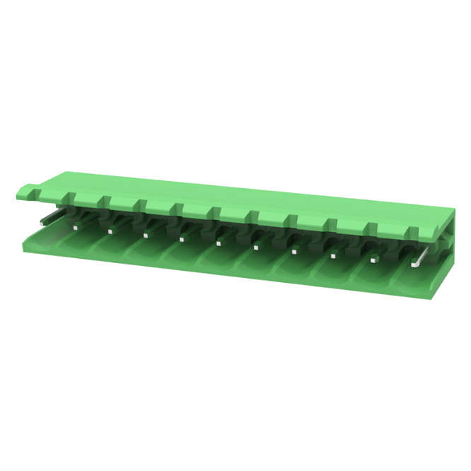 HEADER R/A PCB-MNT 11P OPEN 5.08 2EDGR-5.08-11P-14-00A(H)