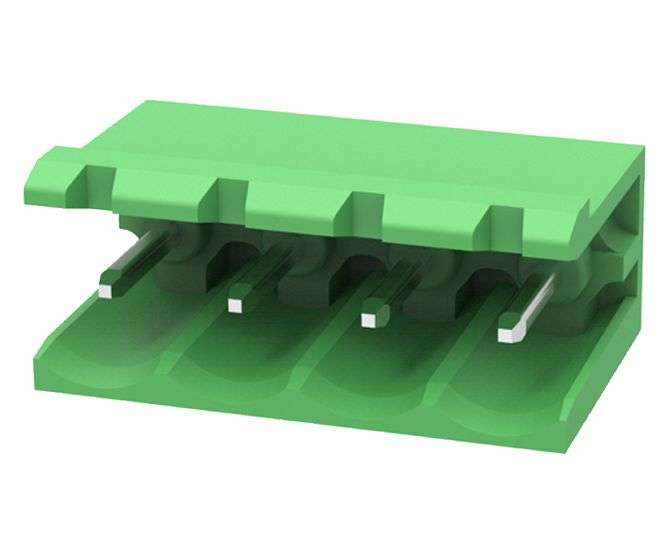 HEADER R/A PCB-MNT 4P OPEN P=5.08 2EDGR-5.08-04P-14-00A(H)