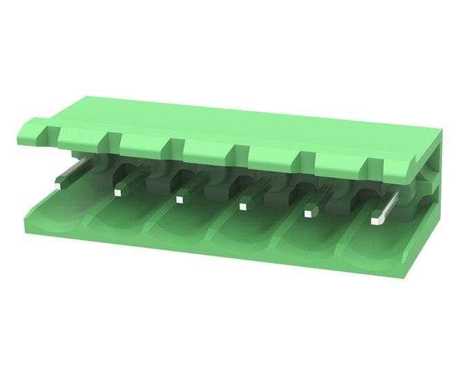 TERMINAL BLOCK R/A PCB-MNT 6P OPEN P=5.08 2EDGR-5.08-06P-14-00A(H)