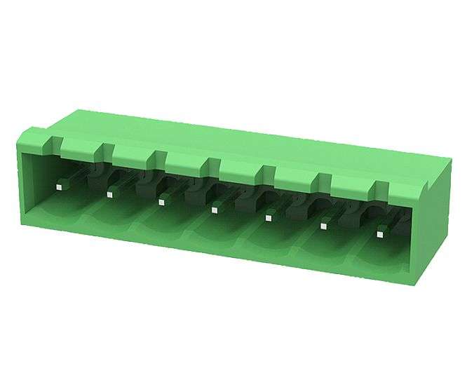 HEADER R/A PCB-MNT 7P CLOSED P=5.08mm 2EDGRC-5.08-07P-14-100A(H)