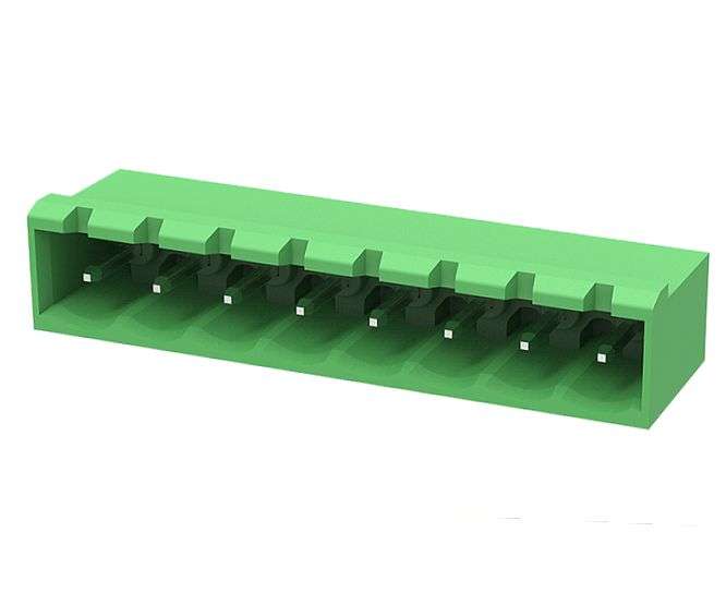 TERMINAL BLOCK R/A PCB-MNT 8P CLOSED P=5.08 2EDGRC-5.08-08P-14-00A(H)