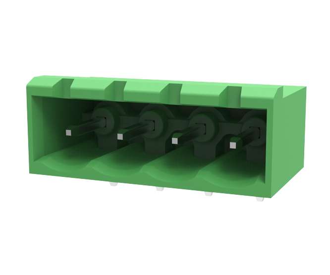 HEADER R/A PCB-MNT 4P CLOS P=5.08 2EDGRC-5.08-04P-14-100A(H)