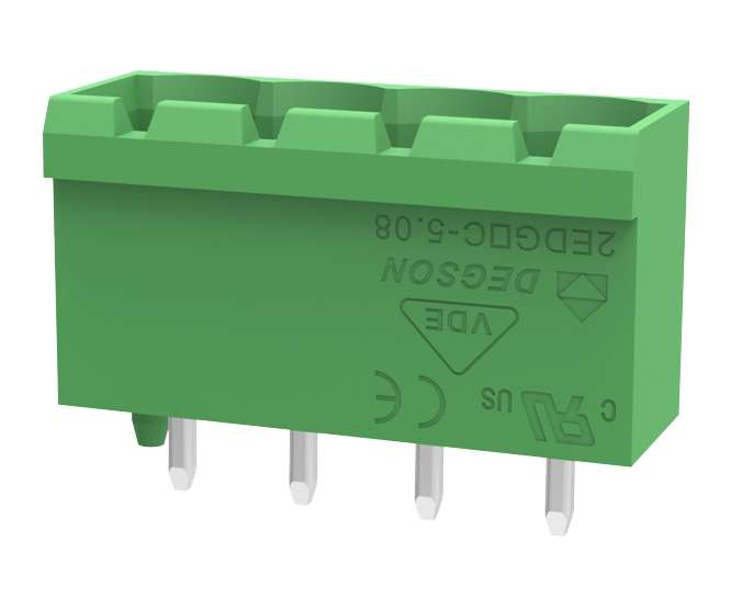 HEADER MALE/PLUG STRAIGHT CLOSED 4xP5.00 2EDGVC-5.0-04P-14-100A(H)
