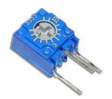 TRIMPOT POTENTIOMETER S-ADJ S-TURN 10K 3323W103 (10K)