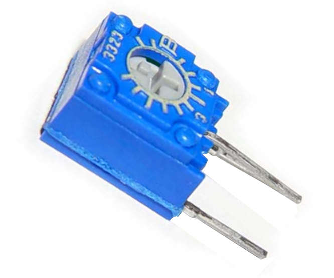TRIMPOT POTENTIOMETER S-ADJ S-TURN 100K 3323W104