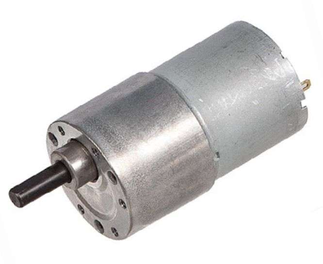MOTOR GEARED 24VDC 0.2A 4.5000RPM 1000:1=4.8RPM  37JB6K1000G/35ZY30-2450