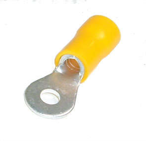 TERMINAL PRE-INSULATED RING LUG YL R=3.5mm 3R35