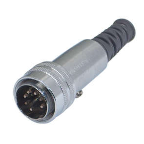 PLUG DIN P/M 7PIN 180DEG I/L  509703-026