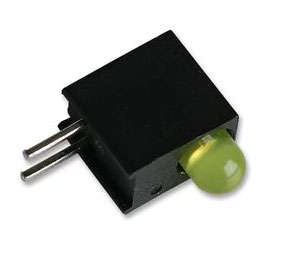 LED HOLDER 3mm R/A YL      LED  551-0307F