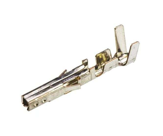 CRIMP BRASS TERMINAL FEMALE FOR 5557 MINIFIT JR SERIES 5556-TL / 39-00-0039
