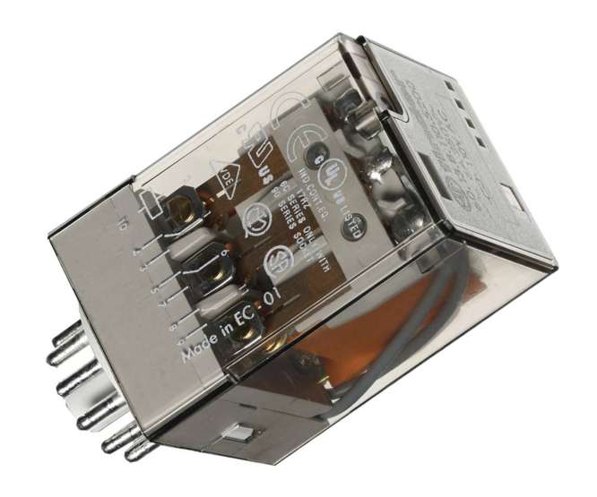 RELAY TPDT 10A 24VAC ROUND 11PINS  60.13.8.024.0040