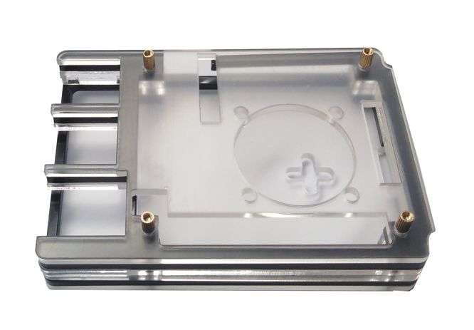 RPI 4B ACRYLIC TRANSPARENT SHELL WX-4B08 4B506 60520138