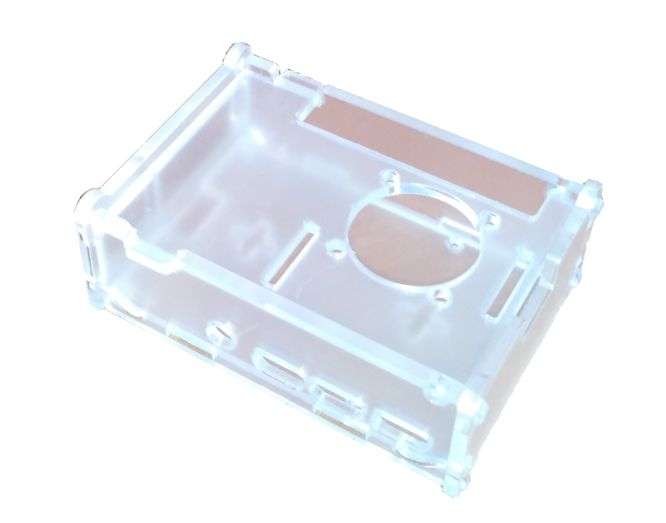 RPI 4B ACRYLIC TRANSPARENT SHELL  60520142