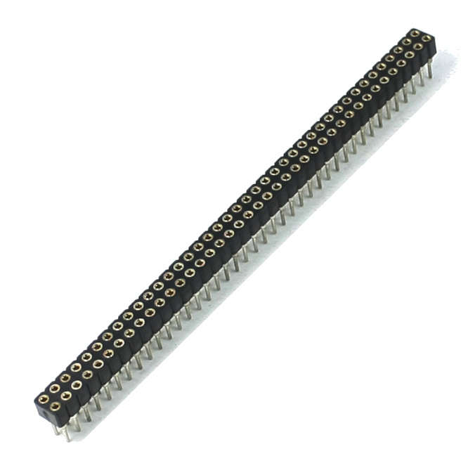SOCKET DIL STRIP 64W 2.54mm TULIP 64FPST