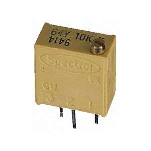 TRIMPOT T-ADJ 12-T 1M  74W105 1M