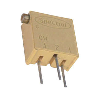 TRIMPOT POTENTIOMETER S-ADJ M-TURN V-MNT 5K 64Z5025K