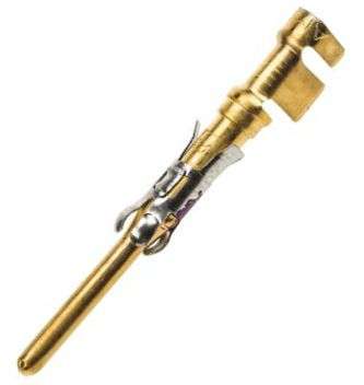 MALE CRIMP TERMINAL SIZE 16 206036 SERIES 66361-1 10P/BAG