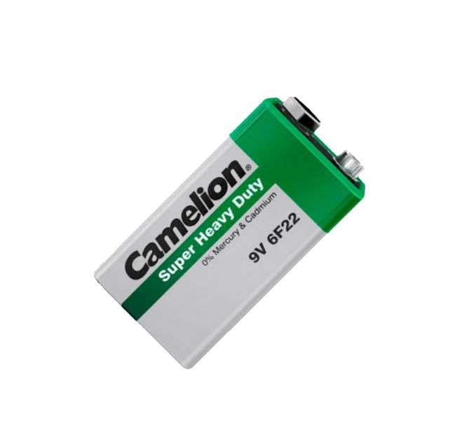 PP3 =BATTERY 9V 430mAH ZINC CHLORIDE    6F22-SP1G