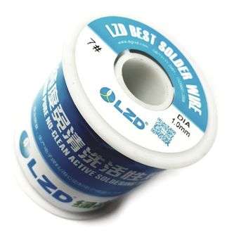 SOLDER WIRE 1mm 63/37% 500g REEL  7#-1.0-63/37-500C / 160016