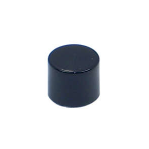 CAP ROUND 5.08mm BLACK 7089-2 / 08902000