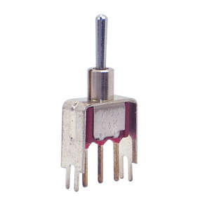 MINI TOGGLE SWITCH SPDT ON-OFF-ON PCB 7103SD9V40QE
