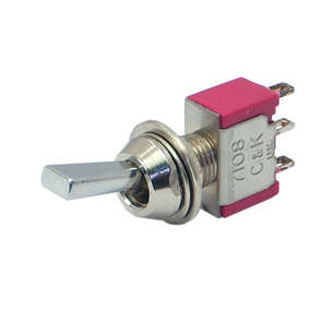 MINI TOGGLE SWITCH SPDT ON-MOM SOL 7108P3YZQ