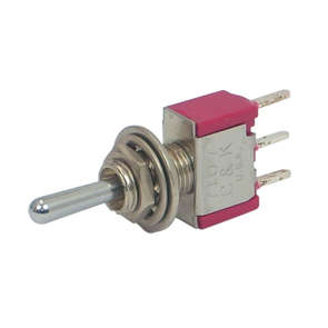 MINI TOGGLE SWITCH SPDT ON-MOM PCB  7109SYCQ