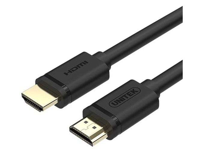 LEAD HDMI MALE TO HDMI MALE 1M BLACK Y-C136M